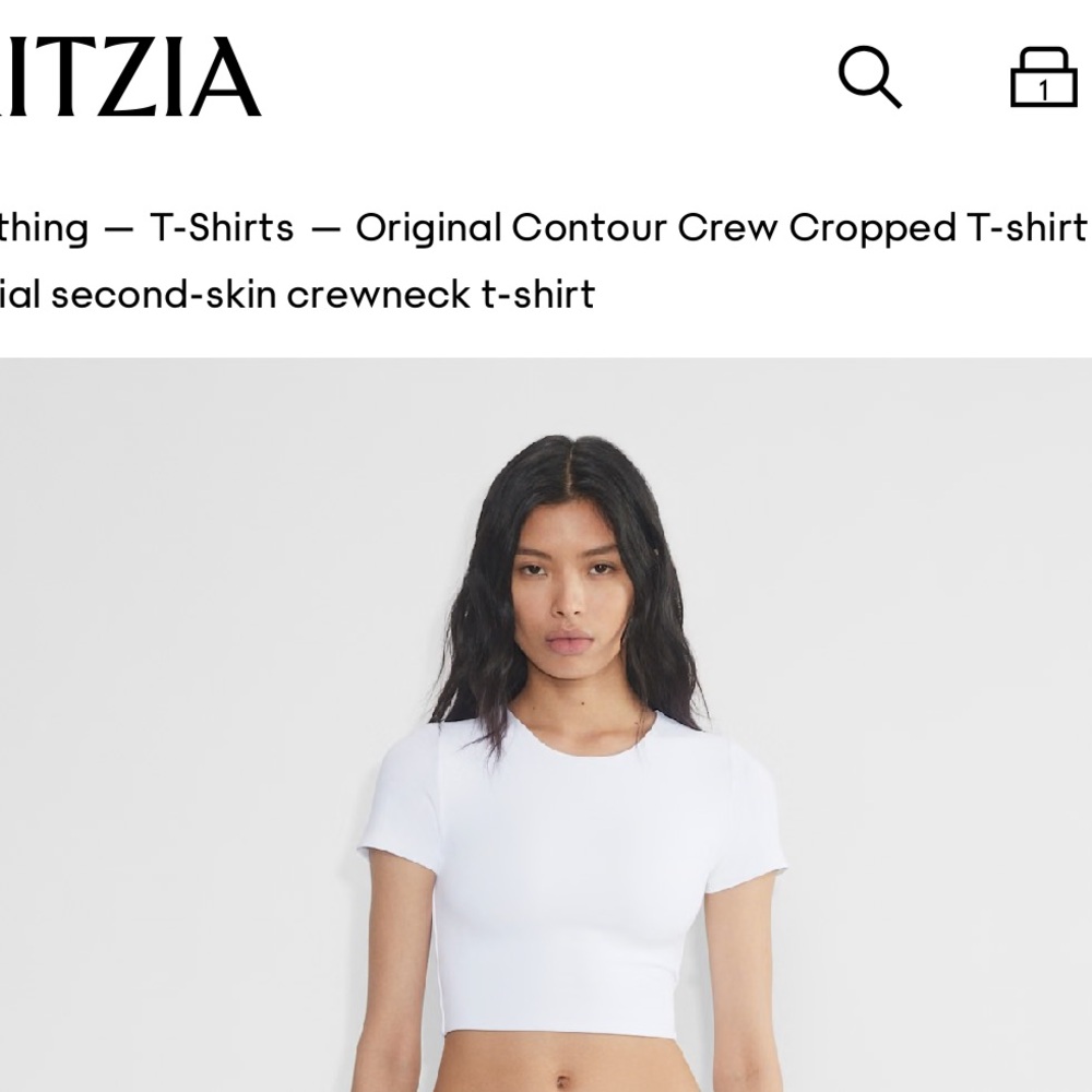 Babaton contour crop top